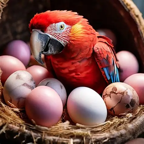 fertile parrot eggs